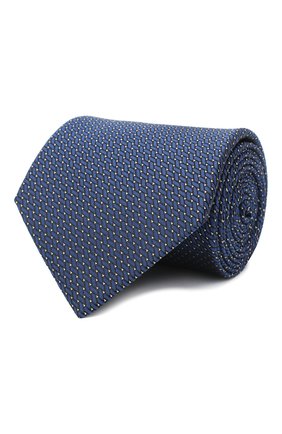 Мужской шелковый галстук LANVIN темно-синего цвета по цене 10850 руб., арт. 3038/TIE | Фото 1 Мужской шелковый галстук LANVIN темно-синего цвета, арт. 3038/TIE | Фото 1
