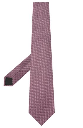 Мужской шелковый галстук LANVIN сиреневого цвета по цене 10850 руб., арт. 3038/TIE | Фото 2 Мужской шелковый галстук LANVIN сиреневого цвета, арт. 3038/TIE | Фото 2