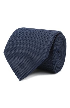 Мужской шелковый галстук LANVIN темно-синего цвета по цене 10850 руб., арт. 1207/TIE | Фото 1 Мужской шелковый галстук LANVIN темно-синего цвета, арт. 1207/TIE | Фото 1