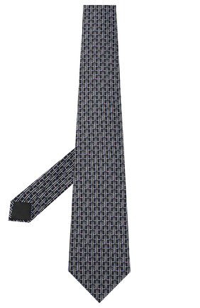 Мужской комплект из галстука и платка LANVIN темно-синего цвета по цене 16850 руб., арт. 4309/TIE SET | Фото 2 Мужской комплект из галстука и платка LANVIN темно-синего цвета, арт. 4309/TIE SET | Фото 2