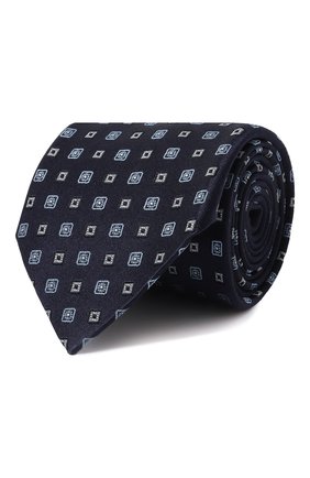 Мужской шелковый галстук LANVIN синего цвета по цене 10850 руб., арт. 3056/TIE | Фото 1 Мужской шелковый галстук LANVIN синего цвета, арт. 3056/TIE | Фото 1