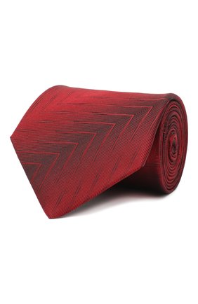 Мужской шелковый галстук LANVIN бордового цвета по цене 10850 руб., арт. 3056/TIE | Фото 1 Мужской шелковый галстук LANVIN бордового цвета, арт. 3056/TIE | Фото 1