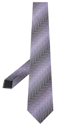Мужской шелковый галстук LANVIN сиреневого цвета по цене 10850 руб., арт. 3056/TIE | Фото 2 Мужской шелковый галстук LANVIN сиреневого цвета, арт. 3056/TIE | Фото 2