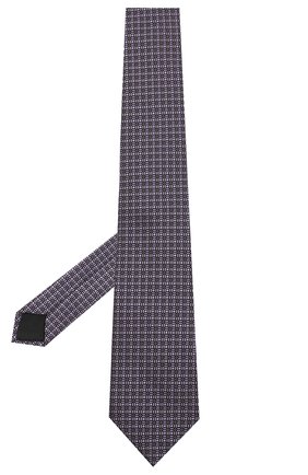 Мужской шелковый галстук LANVIN сиреневого цвета по цене 10850 руб., арт. 3163/TIE | Фото 2 Мужской шелковый галстук LANVIN сиреневого цвета, арт. 3163/TIE | Фото 2