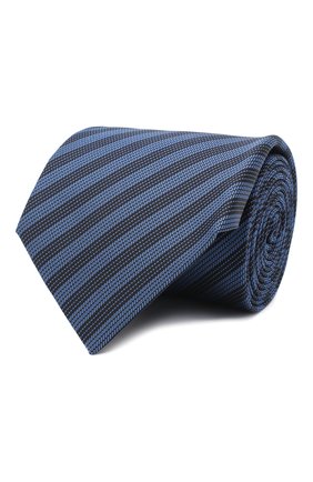 Мужской шелковый галстук LANVIN темно-синего цвета по цене 10850 руб., арт. 3166/TIE | Фото 1 Мужской шелковый галстук LANVIN темно-синего цвета, арт. 3166/TIE | Фото 1