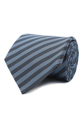 Мужской шелковый галстук LANVIN голубого цвета по цене 10850 руб., арт. 3166/TIE | Фото 1 Мужской шелковый галстук LANVIN голубого цвета, арт. 3166/TIE | Фото 1