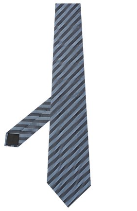 Мужской шелковый галстук LANVIN голубого цвета по цене 10850 руб., арт. 3166/TIE | Фото 2 Мужской шелковый галстук LANVIN голубого цвета, арт. 3166/TIE | Фото 2