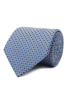 Мужской шелковый галстук LANVIN синего цвета по цене 10850 руб., арт. 3178/TIE | Фото 1 Мужской шелковый галстук LANVIN синего цвета, арт. 3178/TIE | Фото 1