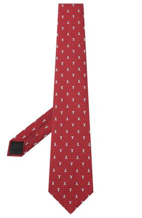 Мужской шелковый галстук LANVIN бордового цвета по цене 10850 руб., арт. 3203/TIE | Фото 2 Мужской шелковый галстук LANVIN бордового цвета, арт. 3203/TIE | Фото 2
