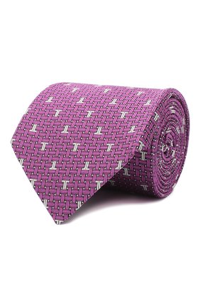 Мужской шелковый галстук LANVIN сиреневого цвета по цене 10850 руб., арт. 3203/TIE | Фото 1 Мужской шелковый галстук LANVIN сиреневого цвета, арт. 3203/TIE | Фото 1