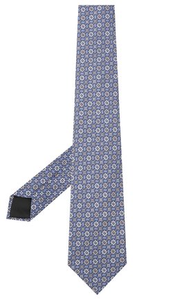 Мужской шелковый галстук LANVIN синего цвета по цене 11350 руб., арт. 3224/TIE | Фото 2 Мужской шелковый галстук LANVIN синего цвета, арт. 3224/TIE | Фото 2
