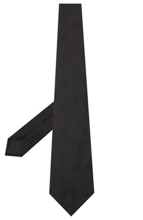 Мужской шелковый галстук LANVIN черного цвета по цене 10850 руб., арт. 3233/TIE | Фото 2 Мужской шелковый галстук LANVIN черного цвета, арт. 3233/TIE | Фото 2