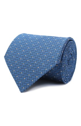 Мужской шелковый галстук LANVIN синего цвета по цене 10850 руб., арт. 3245/TIE | Фото 1 Мужской шелковый галстук LANVIN синего цвета, арт. 3245/TIE | Фото 1