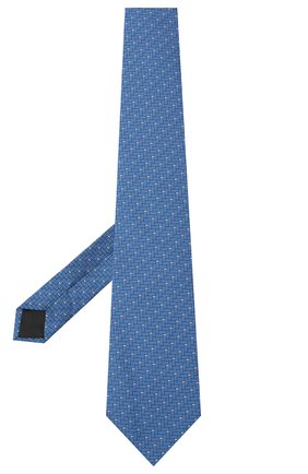 Мужской шелковый галстук LANVIN синего цвета по цене 10850 руб., арт. 3245/TIE | Фото 2 Мужской шелковый галстук LANVIN синего цвета, арт. 3245/TIE | Фото 2