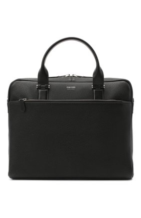 Мужская кожаная сумка для ноутбука TOM FORD черного цвета по цене 254500 руб., арт. H0426P-LG0011 | Фото 1 Мужская кожаная сумка для ноутбука TOM FORD черного цвета, арт. H0426P-LG0011 | Фото 1