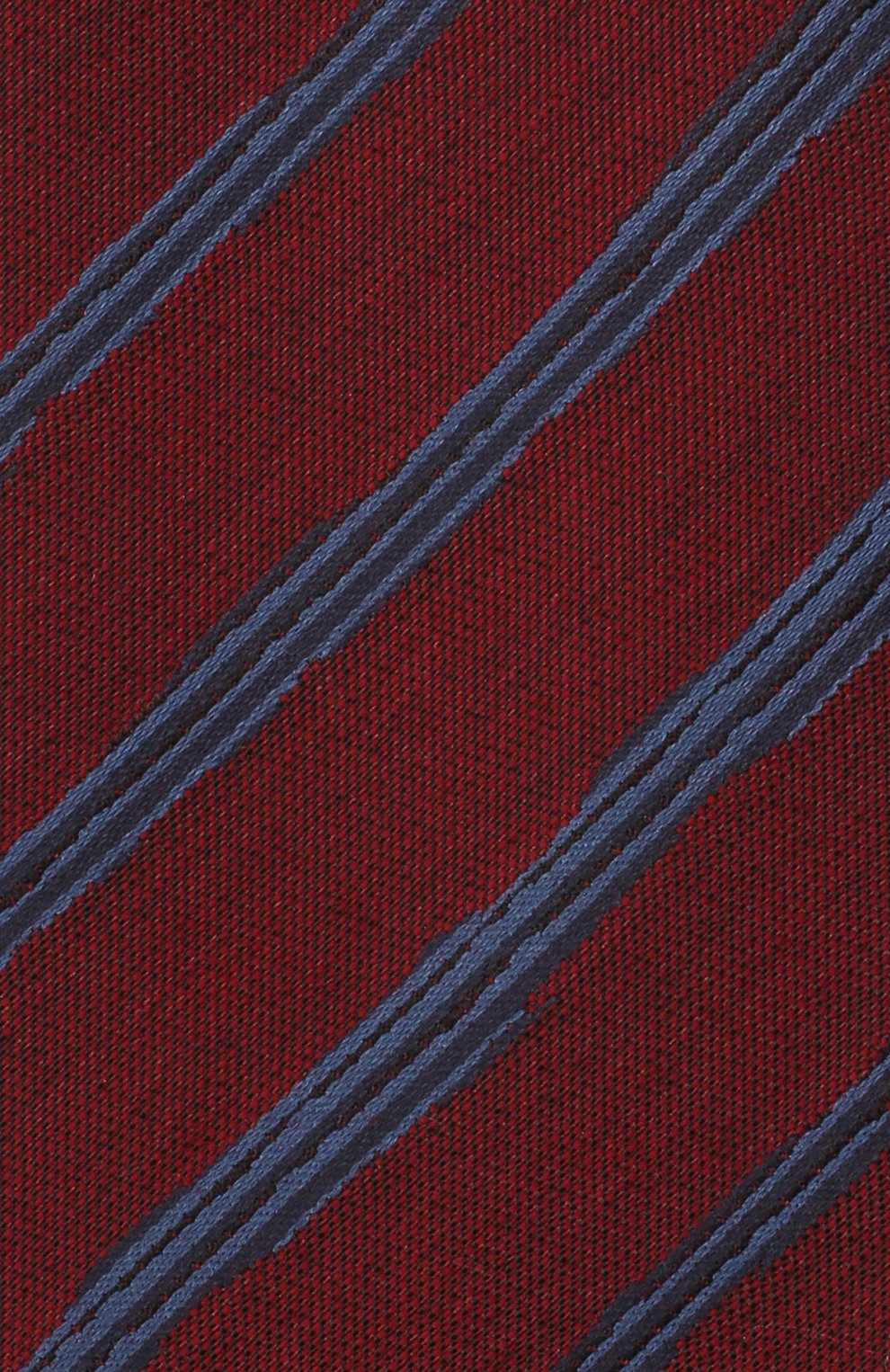 Мужской галстук из шелка и шерсти ERMENEGILDO ZEGNA красного цвета по цене 15200 руб., арт. Z8E33/18H | Фото 3 Мужской галстук из шелка и шерсти ERMENEGILDO ZEGNA красного цвета, арт. Z8E33/18H | Фото 3