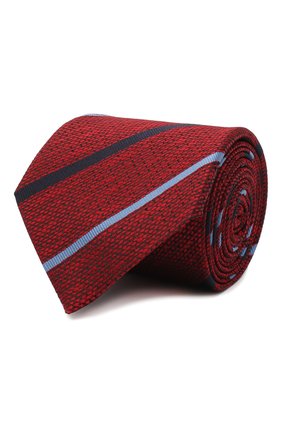 Мужской шелковый галстук ERMENEGILDO ZEGNA красного цвета по цене 15850 руб., арт. Z8E42/1UM | Фото 1 Мужской шелковый галстук ERMENEGILDO ZEGNA красного цвета, арт. Z8E42/1UM | Фото 1