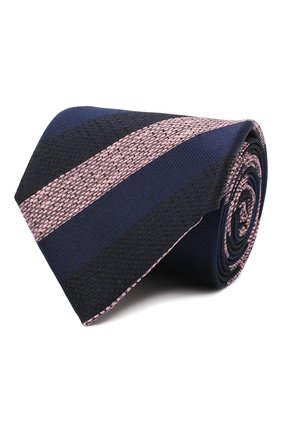 Мужской шелковый галстук ERMENEGILDO ZEGNA розового цвета, арт. Z8E43/1UM | Фото 1 (Материал: Текстиль, Шелк; Принт: С принтом)