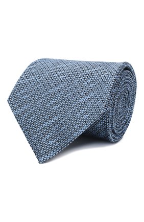 Мужской шелковый галстук ERMENEGILDO ZEGNA голубого цвета по цене 15200 руб., арт. Z8E45/1UM | Фото 1 Мужской шелковый галстук ERMENEGILDO ZEGNA голубого цвета, арт. Z8E45/1UM | Фото 1