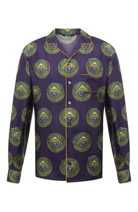 Мужская шелковая рубашка DOLCE & GABBANA сиреневого цвета по цене 116500 руб., арт. G5EM2T/IS1FW | Фото 1 Мужская шелковая рубашка DOLCE & GABBANA сиреневого цвета, арт. G5EM2T/IS1FW | Фото 1