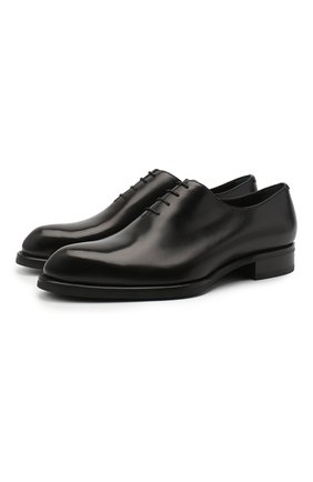 Мужские кожаные оксфорды BRIONI черного цвета по цене 85550 руб., арт. QEH10L/P6757 | Фото 1 Мужские кожаные оксфорды BRIONI черного цвета, арт. QEH10L/P6757 | Фото 1