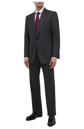 Мужские кожаные оксфорды BRIONI черного цвета по цене 85550 руб., арт. QEH10L/P6757 | Фото 2 Мужские кожаные оксфорды BRIONI черного цвета, арт. QEH10L/P6757 | Фото 2