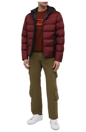 Мужская хлопковая футболка Z ZEGNA коричневого цвета по цене 15400 руб., арт. VV372/ZZ6305 | Фото 2 Мужская хлопковая футболка Z ZEGNA коричневого цвета, арт. VV372/ZZ6305 | Фото 2 (Материал внешний: Хлопок; Рукава: Короткие; Длина (для топов): Стандартные; Мужское Кросс-КТ: Футболка-одежда; Стили: Кэжуэл)