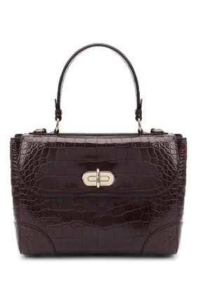 Женская сумка из кожи аллигатора tiffin 27 RALPH LAUREN бордового цвета по цене 1890000 руб., арт. 435619990/AMIS | Фото 1 Женская сумка из кожи аллигатора tiffin 27 RALPH LAUREN бордового цвета, арт. 435619990/AMIS | Фото 1