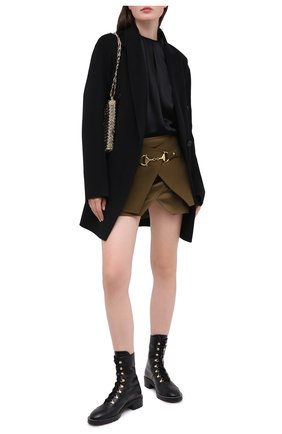 Женские кожаные ботинки STUART WEITZMAN черного цвета по цене 64500 руб., арт. S0154 | Фото 2 Женские кожаные ботинки STUART WEITZMAN черного цвета, арт. S0154 | Фото 2