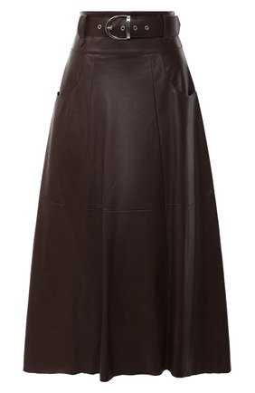 Женская кожаная юбка RALPH LAUREN коричневого цвета по цене 363500 руб., арт. 290824439 | Фото 1 Женская кожаная юбка RALPH LAUREN коричневого цвета, арт. 290824439 | Фото 1