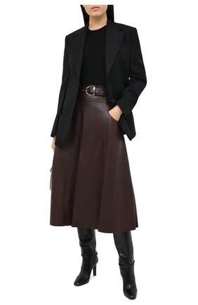 Женская кожаная юбка RALPH LAUREN коричневого цвета по цене 363500 руб., арт. 290824439 | Фото 2 Женская кожаная юбка RALPH LAUREN коричневого цвета, арт. 290824439 | Фото 2