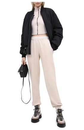 Женский хлопковый кардиган COTTON CITIZEN бежевого цвета по цене 16150 руб., арт. W2105104 | Фото 2 Женский хлопковый кардиган COTTON CITIZEN бежевого цвета, арт. W2105104 | Фото 2