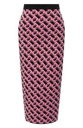 Женская юбка из вискозы DIANE VON FURSTENBERG розового цвета по цене 37750 руб., арт. 15066DVF | Фото 1 Женская юбка из вискозы DIANE VON FURSTENBERG розового цвета, арт. 15066DVF | Фото 1