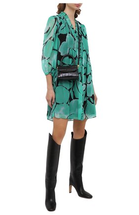 Женское шелковое платье DIANE VON FURSTENBERG разноцветного цвета по цене 53750 руб., арт. 14742DVF | Фото 2 Женское шелковое платье DIANE VON FURSTENBERG разноцветного цвета, арт. 14742DVF | Фото 2