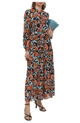 Женское шелковое платье DIANE VON FURSTENBERG разноцветного цвета по цене 86300 руб., арт. 14666DVF | Фото 2 Женское шелковое платье DIANE VON FURSTENBERG разноцветного цвета, арт. 14666DVF | Фото 2