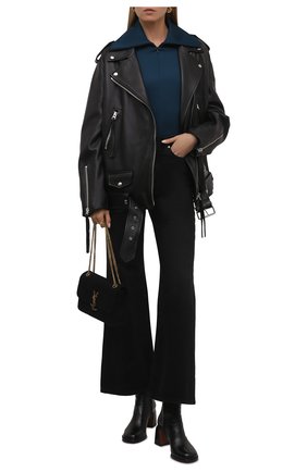 Женская кожаная куртка ACNE STUDIOS черного цвета по цене 156500 руб., арт. A70070 | Фото 2 Женская кожаная куртка ACNE STUDIOS черного цвета, арт. A70070 | Фото 2