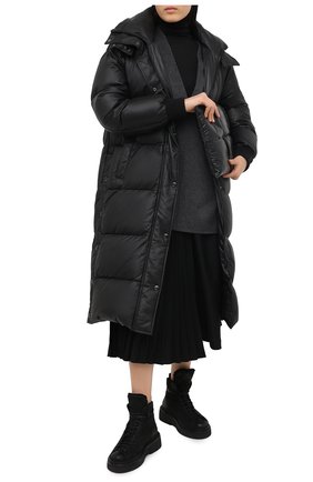 Женские замшевые ботинки MARSELL черного цвета по цене 78950 руб., арт. MW5117/PELLE R0VESCI0 | Фото 2 Женские замшевые ботинки MARSELL черного цвета, арт. MW5117/PELLE R0VESCI0 | Фото 2
