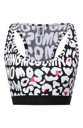 Женская хлопковый топ MOSCHINO UNDERWEAR WOMAN черного цвета по цене 10600 руб., арт. A6801/9004 | Фото 1 Женская хлопковый топ MOSCHINO UNDERWEAR WOMAN черного цвета, арт. A6801/9004 | Фото 1