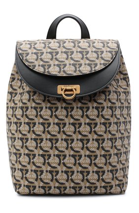 Женский рюкзак gancini SALVATORE FERRAGAMO разноцветного цвета по цене 104000 руб., арт. Z-0726731 | Фото 1 Женский рюкзак gancini SALVATORE FERRAGAMO разноцветного цвета, арт. Z-0726731 | Фото 1