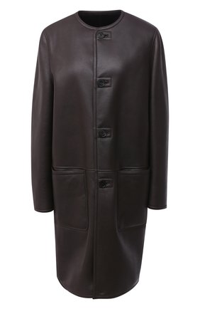 Женская двусторонняя дубленка RALPH LAUREN темно-коричневого цвета по цене 624000 руб., арт. 290824226 | Фото 1 Женская двусторонняя дубленка RALPH LAUREN темно-коричневого цвета, арт. 290824226 | Фото 1