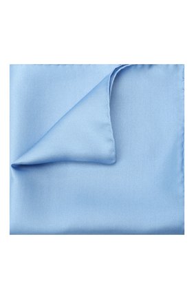 Мужской шелковый платок LANVIN голубого цвета по цене 5695 руб., арт. 5738/HANDKERCHIEF | Фото 1 Мужской шелковый платок LANVIN голубого цвета, арт. 5738/HANDKERCHIEF | Фото 1