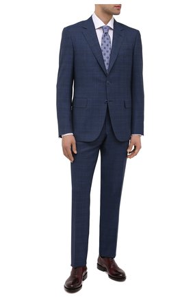 Мужские кожаные оксфорды SANTONI бордового цвета по цене 69950 руб., арт. MCCF16799BB4IVVDQ48 | Фото 2 Мужские кожаные оксфорды SANTONI бордового цвета, арт. MCCF16799BB4IVVDQ48 | Фото 2