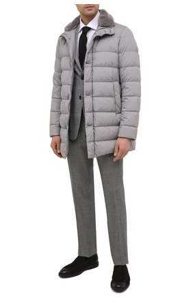 Мужские кожаные лоферы SANTONI черного цвета по цене 49950 руб., арт. MGDG17101NERACLUN01 | Фото 2 Мужские кожаные лоферы SANTONI черного цвета, арт. MGDG17101NERACLUN01 | Фото 2
