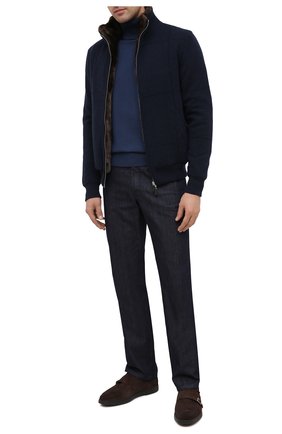 Мужские замшевые монки SANTONI коричневого цвета по цене 51200 руб., арт. MGYA16166SM0APMST55 | Фото 2 Мужские замшевые монки SANTONI коричневого цвета, арт. MGYA16166SM0APMST55 | Фото 2