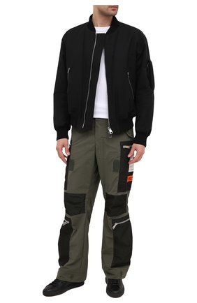 Мужские кожаные кеды DSQUARED2 черного цвета по цене 41050 руб., арт. SNM0139 06502118 | Фото 2 Мужские кожаные кеды DSQUARED2 черного цвета, арт. SNM0139 06502118 | Фото 2