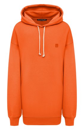 Женский хлопковое худи ACNE STUDIOS оранжевого цвета по цене 29550 руб., арт. CI0009/W | Фото 1 Женский хлопковое худи ACNE STUDIOS оранжевого цвета, арт. CI0009/W | Фото 1