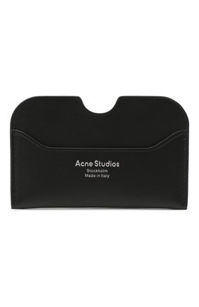 Женский кожаный футляр для кредитных карт ACNE STUDIOS черного цвета по цене 9235 руб., арт. CG0107/W | Фото 1 Женский кожаный футляр для кредитных карт ACNE STUDIOS черного цвета, арт. CG0107/W | Фото 1