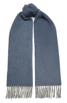 Мужской кашемировый шарф LANVIN голубого цвета по цене 24450 руб., арт. 5300/SCARF | Фото 1 Мужской кашемировый шарф LANVIN голубого цвета, арт. 5300/SCARF | Фото 1