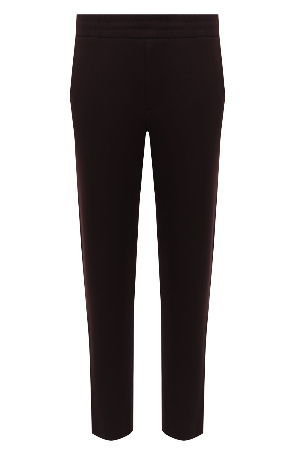 Мужские шерстяные брюки HARRIS WHARF LONDON бордового цвета, арт. C7015MYM | Фото 1 (Материал внешний: Шерсть; Длина (брюки, джинсы): Стандартные; Случай: Повседневный; Стили: Кэжуэл)