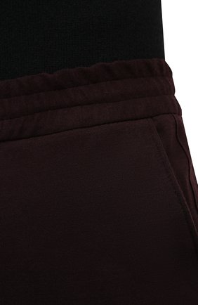 Мужские шерстяные брюки HARRIS WHARF LONDON бордового цвета, арт. C7015MYM | Фото 5 (Материал внешний: Шерсть; Длина (брюки, джинсы): Стандартные; Случай: Повседневный; Стили: Кэжуэл)